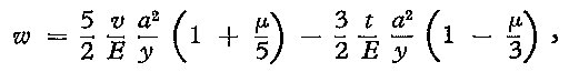 Displacement Formula 