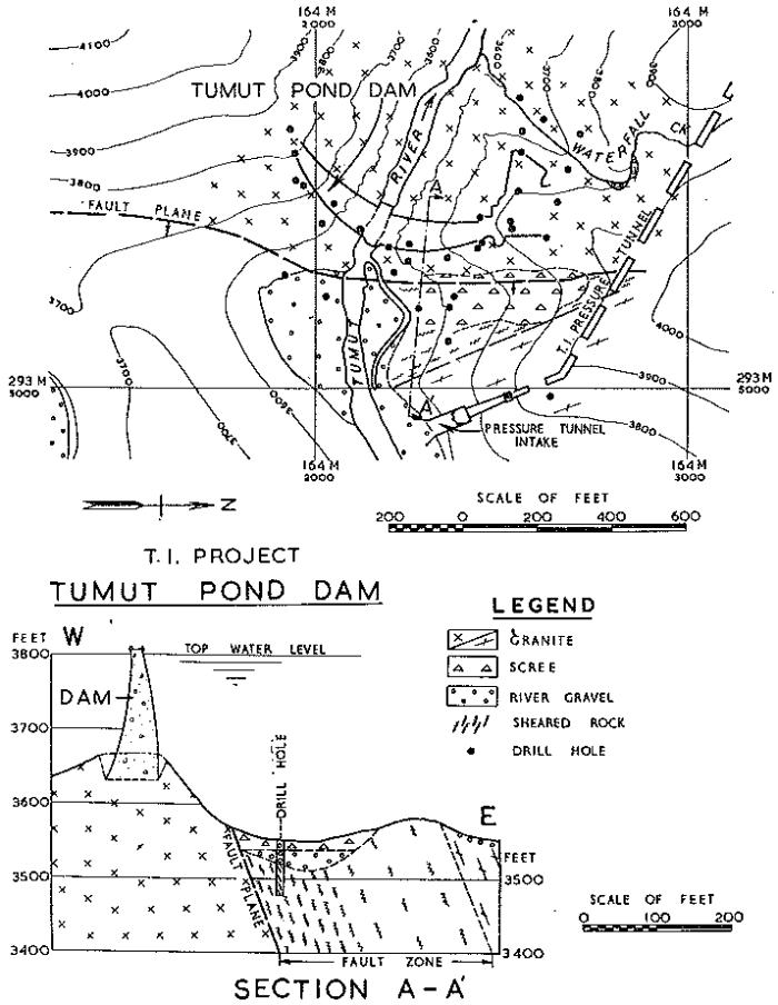 Fig. 9.—Tumut Pond Dam Site